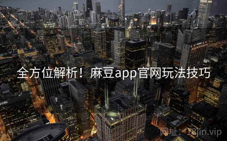全方位解析！麻豆app官网玩法技巧