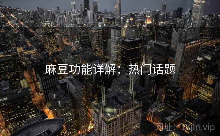麻豆功能详解：热门话题
