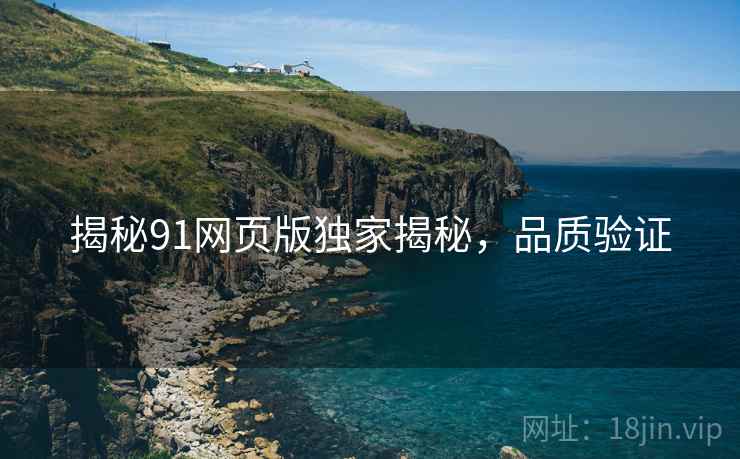 揭秘91网页版独家揭秘，品质验证